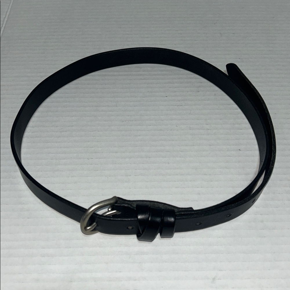 Aritzia Wilfred Free Black Leather Belt - Size Small - Picture 4 of 7